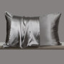 Wholesale 19/22 Momme Pure Silk Zipper Housewife Pillowcase for Hair